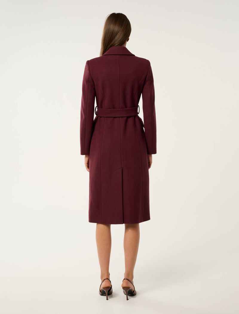 Kai Tailored Single Breasted Coat Forever New