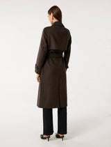 Elise Felled Trench Coat Forever New