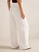 Desiree Button Straight Leg Pants Forever New