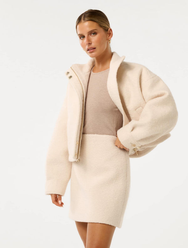 Kayla Petite Crop Jacket Forever New