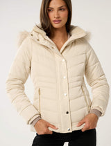 Gina Short Puffa Jacket Forever New