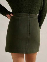 Danica Wool Mini Skirt Forever New