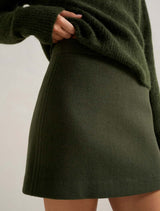Danica Wool Mini Skirt Forever New