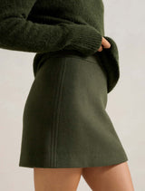 Danica Wool Mini Skirt Forever New
