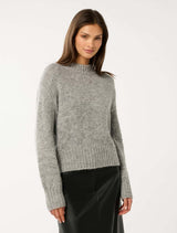 Elara High Neck Sweater Forever New