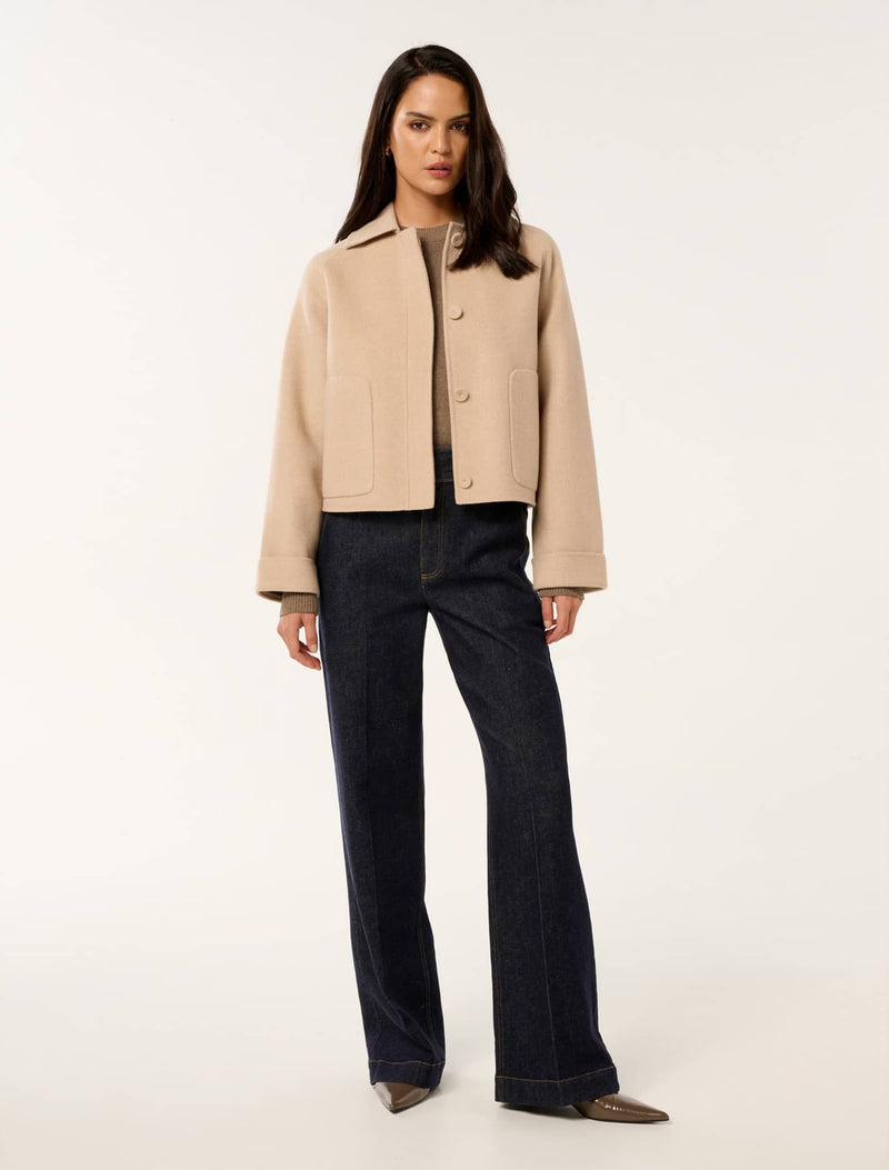 Bridgette Felled Jacket Forever New