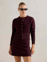 Ally Seam Detail Knit Cardigan Shiraz Forever New