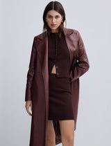 Ally Seam Detail Knitted Skirt Forever New