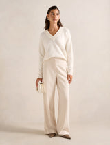 Everley V Neck Sweater Forever New