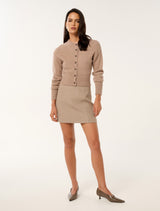 Rae Fluffly Knit Cardigan Forever New