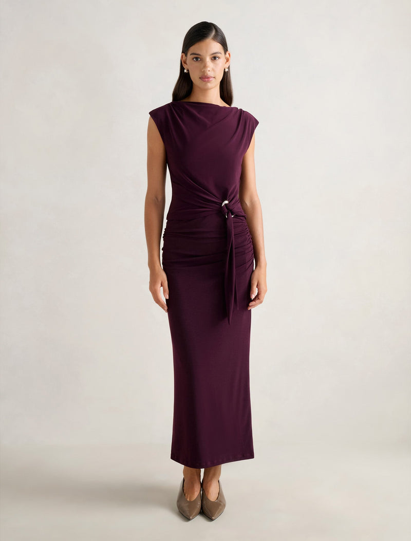 Jazelle Hardware Drape Detail Top Forever New