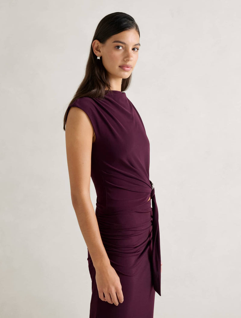 Jazelle Hardware Drape Detail Top Forever New