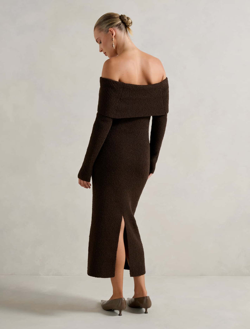 Alexa Boucle Midi Dress Forever New