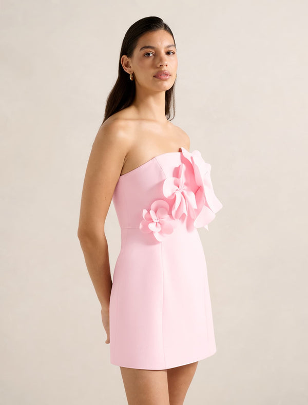 Tessa Flower Mini Dress Forever New