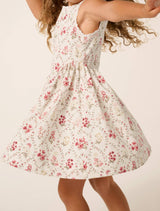 Estelle Girls Lace Trim Dress Forever New