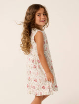 Estelle Girls Lace Trim Dress Forever New