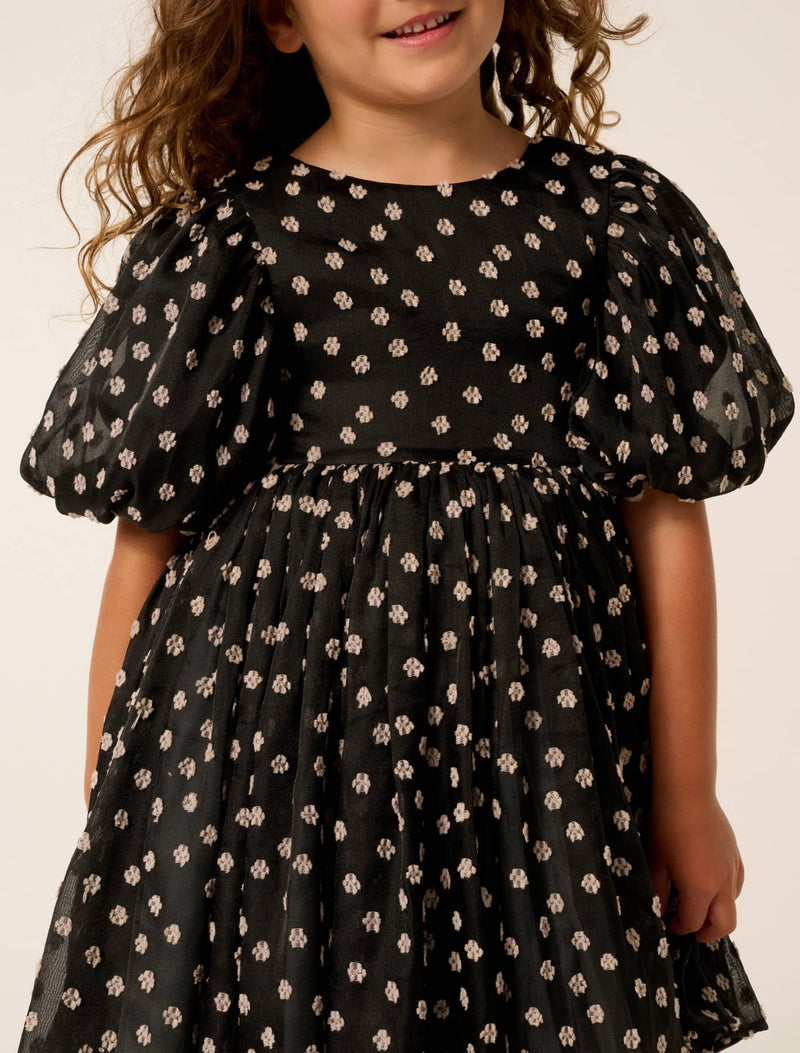 Elle Girls Puff Sleeve Mini Dress Forever New