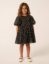 Elle Girls Puff Sleeve Mini Dress Forever New