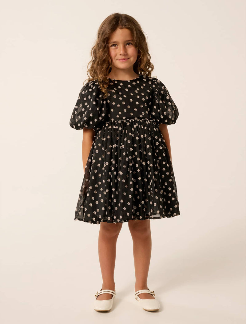 Elle Girls Puff Sleeve Mini Dress Forever New