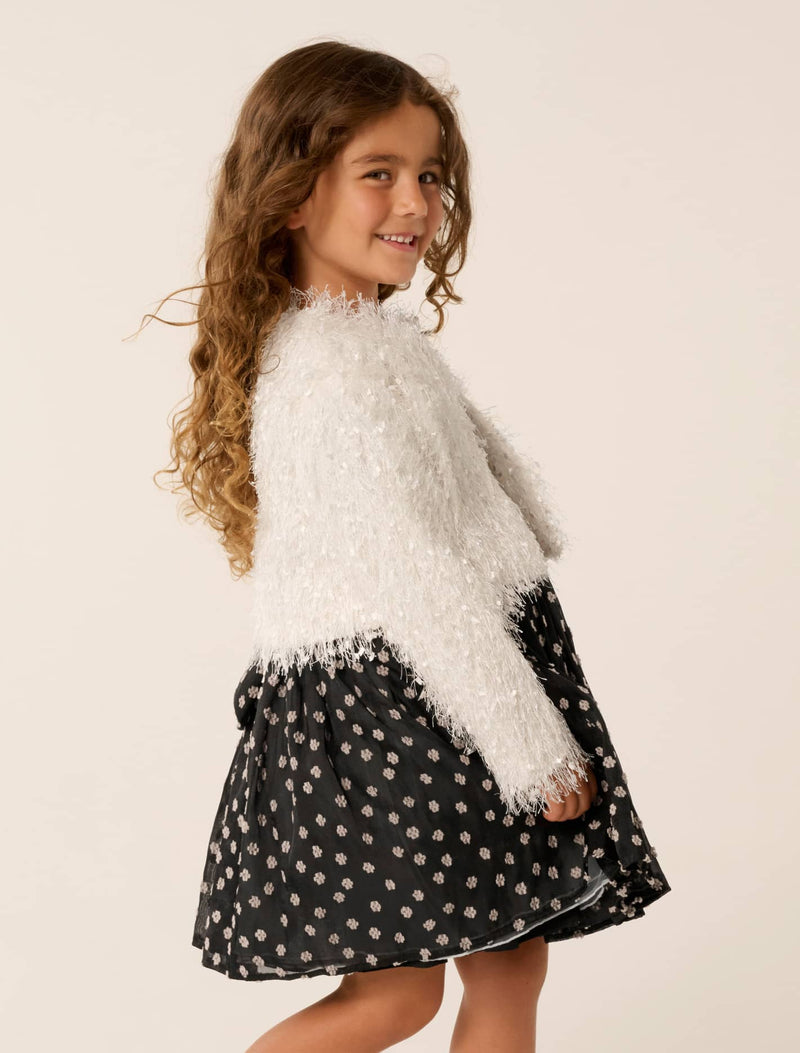 Heidi Girls Fringe Cropped Jacket Forever New