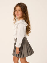 Mara Girls Pleated Skirt Forever New