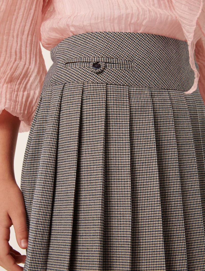 Alberta Teen Pleat Mini Skirt Forever New