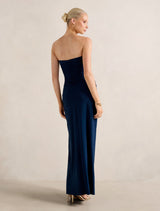 Keely Strapless Jersey Maxi Dress Forever New