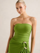 Keely Strapless Jersey Maxi Dress Forever New
