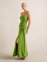 Keely Strapless Jersey Maxi Dress Forever New