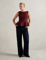 Penny Peplum Top Forever New