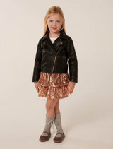 Dominique Girls Biker Jacket Forever New