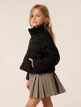 Wilhelmina Teen Boucle Puffer Jacket Forever New