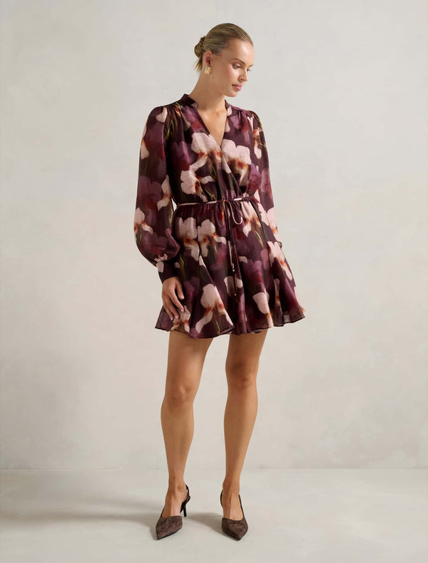 Talia Long Sleeve Mini Dress Forever New