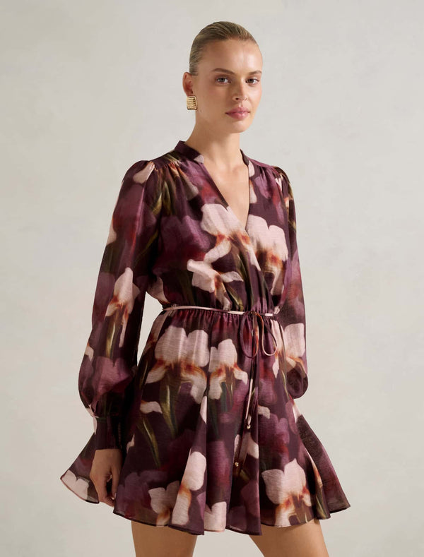 Talia Long Sleeve Mini Dress Forever New