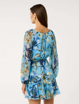 Amelie Frill Detail Mini Dress Forever New