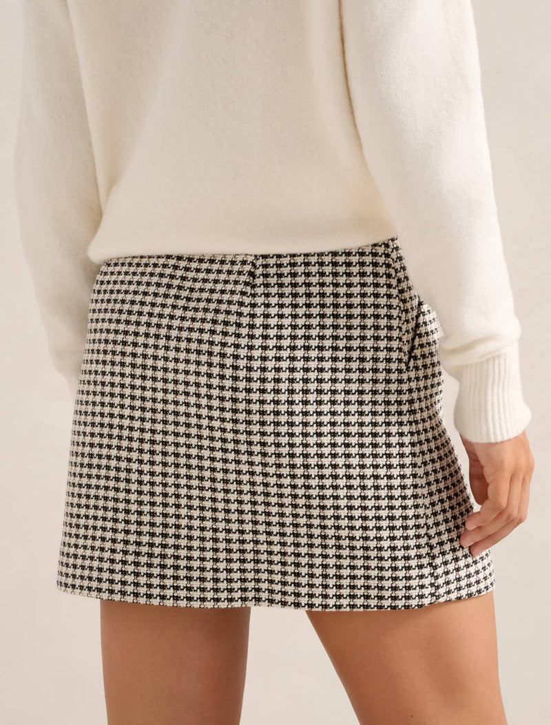 Zoe Texture Mini Skirt Forever New