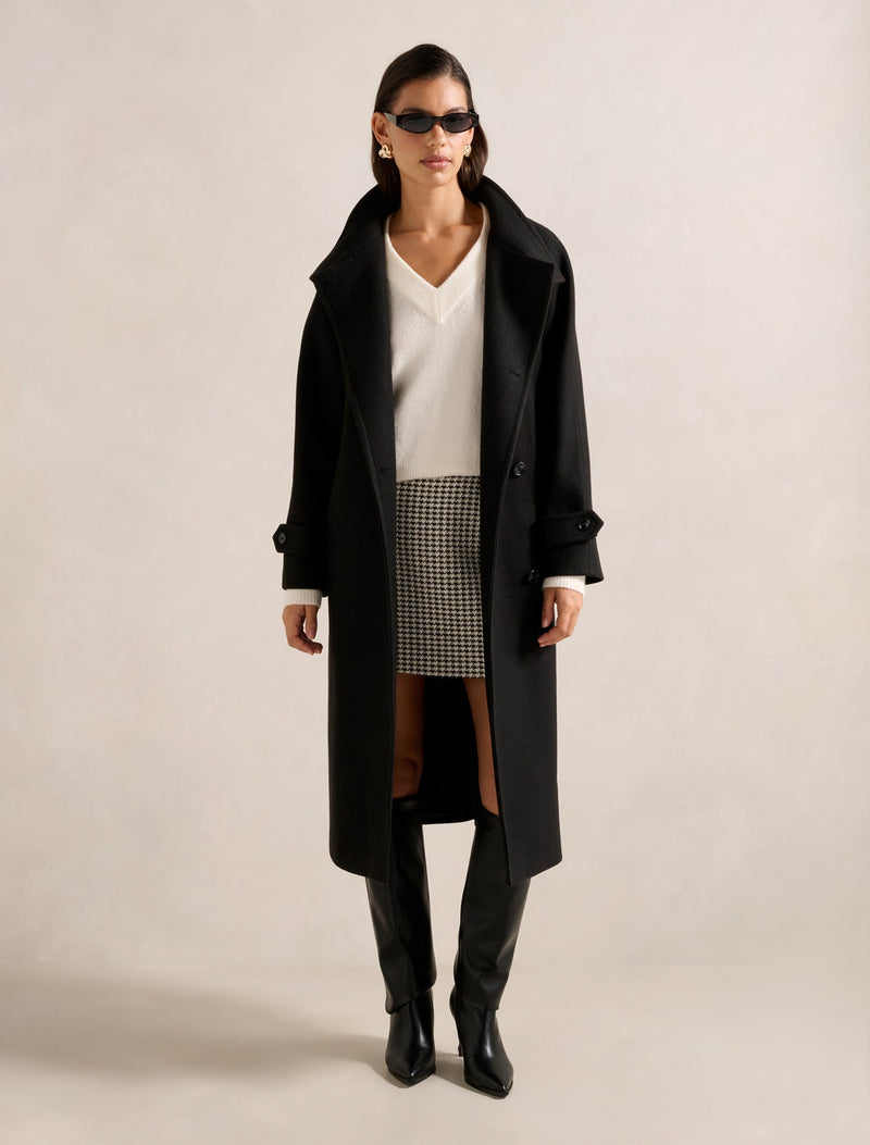 Zoe Texture Mini Skirt Forever New