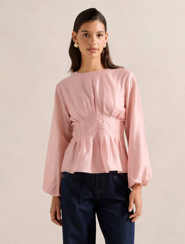 Bridget Tucked Blouse
