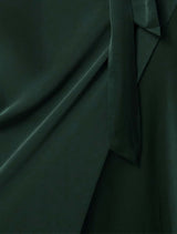 Chelsea Flutter Sleeve Satin Maxi Dress Forever New