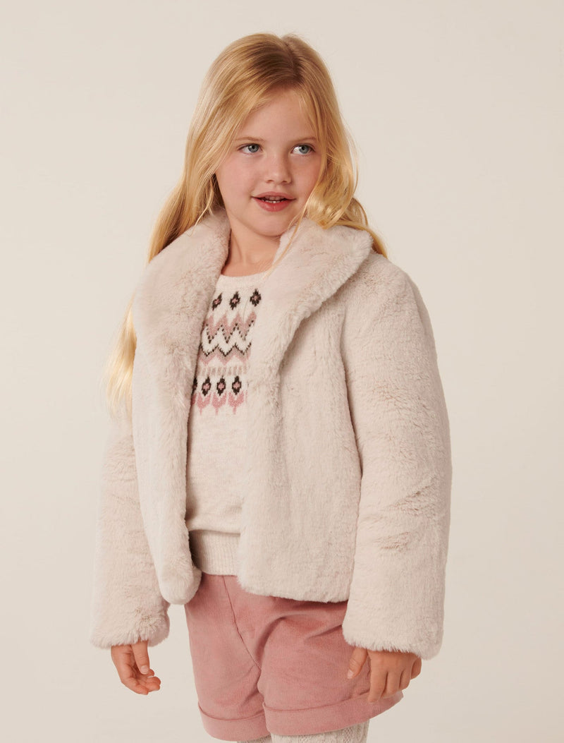 Ravenna Girls Fur Jacket Forever New