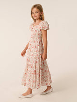 Mini Teen Puff Sleeve Maxi Dress Forever New