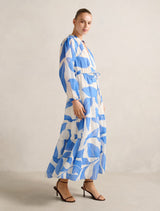 Adeline Tiered Midi Dress Forever New