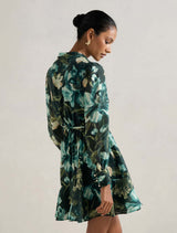 Tina Petite Long Sleeved Mini Dress Forever New