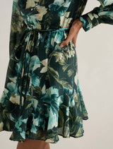 Tina Petite Long Sleeved Mini Dress Forever New