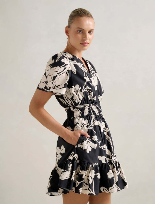 Eleanor Short Sleeve Mini Dress Forever New