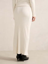 Maribella Ribbed Maxi Skirt Forever New