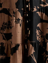 Adeline Petite Tiered Midi Dress