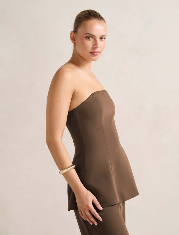 Enya Strapless Top Forever New