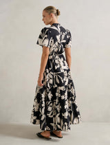 Adeline Short Sleeve Midi Dress Forever New