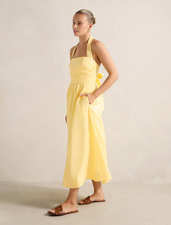 Tilda Halter Midi Dress Forever New